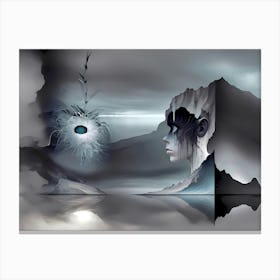 Eye Of The Storm Canvas Print