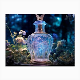 Fairytale Perfume Bottle Canvas Print