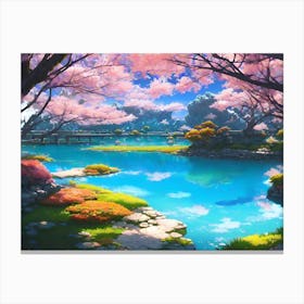 Sakura Blossoms 6 Canvas Print