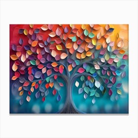 Tree Of Life 48 Canvas Print