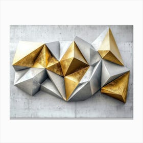 Geometric Wall Art Canvas Print