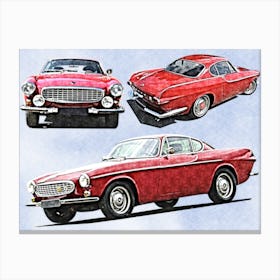 Volvo P 1800 Canvas Print