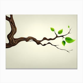 Branch   VECTOR ART Canvas Print