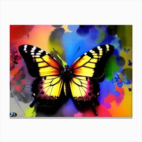 Butterfly Painting 8 Canvas Print