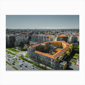 Poster Print of City skyline, Milan, Italy, Europe Canvas Print