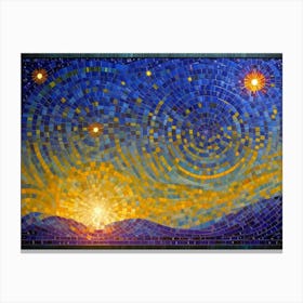 Starry Sky Canvas Print