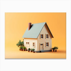 Miniature House 5 Canvas Print
