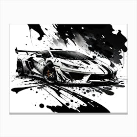 Mclaren 4 Canvas Print