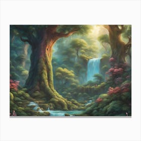 Dream Of The Enchanting Forest Canvas Print