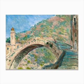 Claude Monet'S Bridge 1 Canvas Print