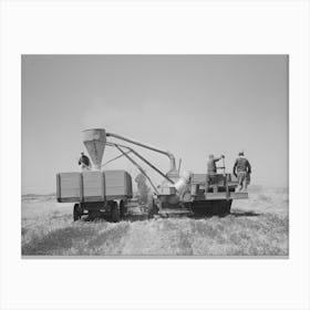 Combined Hay Picker Upper And Chopper Developed By Members Of The Casa Grande Valley Farms, Pinal Canvas Print