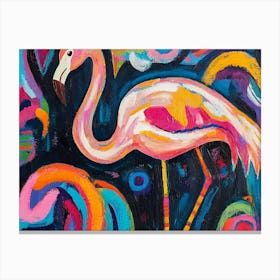 Flamingo 7 Canvas Print