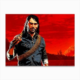 Red Dead Redemption 5 1 Canvas Print