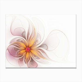 Abstract Flower 1 Canvas Print