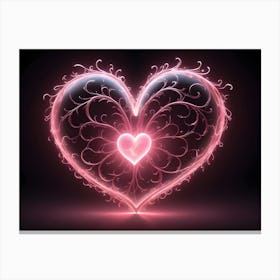 Valentine'S Day Heart 1 Canvas Print