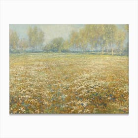 Meadow in Bloom Art Print Canvas Print