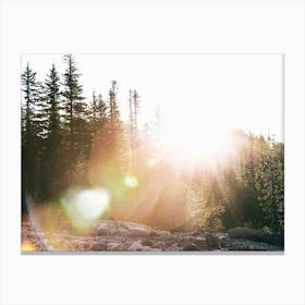 Sun Flare Canvas Print