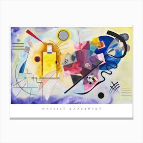 Wassily Kandinsky Abstrat Cubism Art Painting Poster Canvas Print