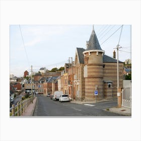 Ault town, Picardy, northern France 2 Canvas Print