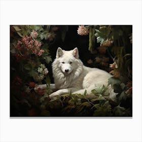 Arctic Fox 2 Canvas Print