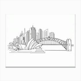 Sydney Opera House Canvas Print