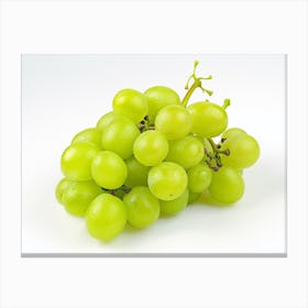 Bunch Of Green Grapes 3 Canvas Print