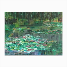 Tribute to Monet Canvas Print