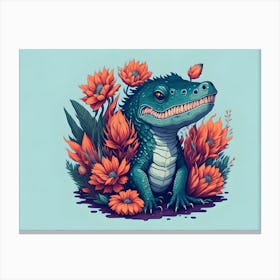Aligator (6) Canvas Print