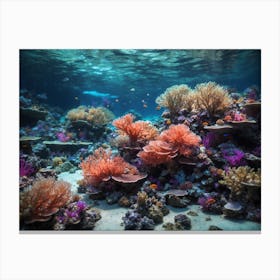 Coral Reef 1 Canvas Print