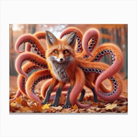 Octofox Canvas Print