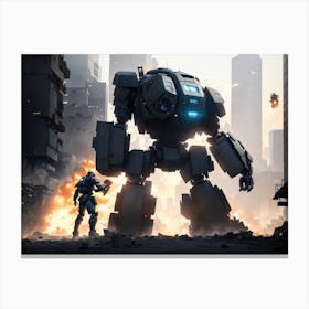 Giatobot Canvas Print