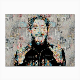 Post Malone Portrait Canvas Print