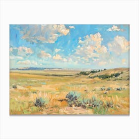 Western Landscapes Great Plains 4 Canvas Print