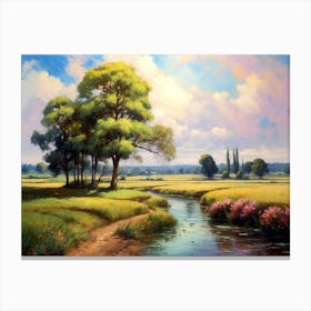 Landscape Impressionism Canvas Print