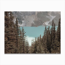 Canada Lake Views Canvas Print