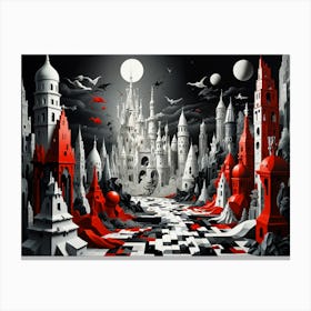 'The Castle' Canvas Print