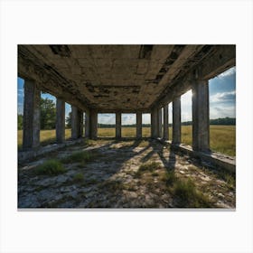 Abandoned Battlefield Canvas Print