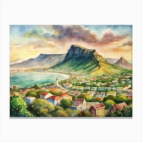 Cape Town Canvas Print