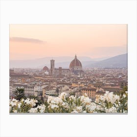 Florence Sunset, Italy Canvas Print