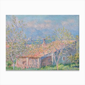 Gardener's House At Antibes, Claude Monet Canvas Print
