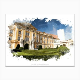 Stift Melk, The Danube Valley, Austria Canvas Print