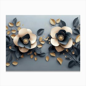 Paper Flowers 113 Canvas Print