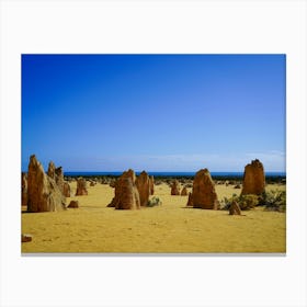 Photographing The Pinnacles Rocks: Capturing Nature's Masterpieces Canvas Print