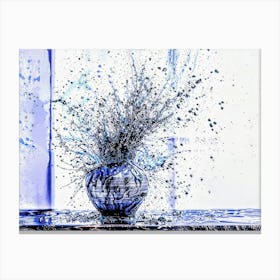 Water Splash 1 Canvas Print