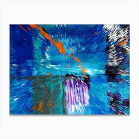 Acrylic Extruded Painting 201 Canvas Print