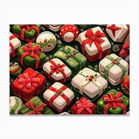 Christmas Presents Canvas Print