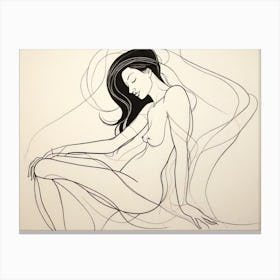 Nude Woman 8 Canvas Print