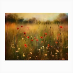 Poppy Field 3 Canvas Print
