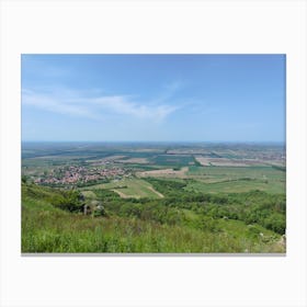 View From The Top Of A Hill Canvas Print