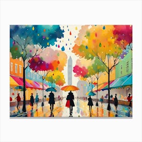 Rainy Day Canvas Print